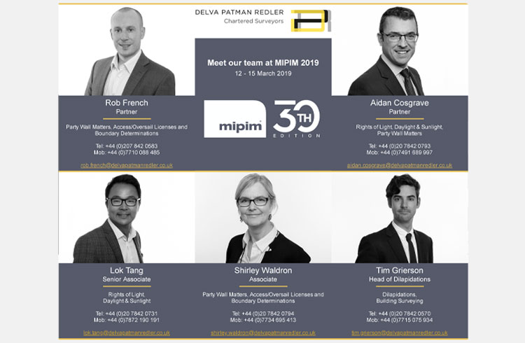 Meet the Delva Patman Redler team at MIPIM 2019 | News & Insights | DPR